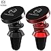 MCDODO Upgraded Strong Magnetic Car Mount Air Vent Phone Holder 360° Rotation GPS Aluminium Universal for Smartphones and Mini Tablets (Black)