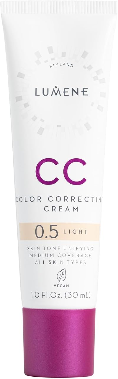 Lumene CC Cream Color Correcting Cream Foundation SPF 20 Medium Coverage 30 ml