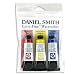 DANIEL SMITH Extra Fine Primary Watercolor Set, 3 Tubes, 15ml primary