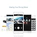 AUTO-VOX D7 WiFi Dash Cam, Dash Camera with GPS FHD 1080P Night Vision Car Dashboard Camera Driving Recorder with 165 Wide Angle, G-Sensor