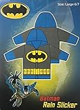 Batman Boys Rain Slicker Raincoat