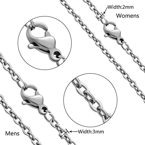 Aienid Couple Necklace for Him and Her Stainless Steel Electric Guitar Wholehearted Love Pendant