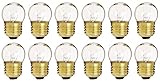 (Pack Of 12) 7.5-Watt S11 Sign Indicator 7.5S11 Medium (E26) Base Incandescent Light Bulb