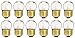 (Pack Of 12) 7.5-Watt S11 Sign Indicator 7.5S11 Medium (E26) Base Incandescent Light Bulb