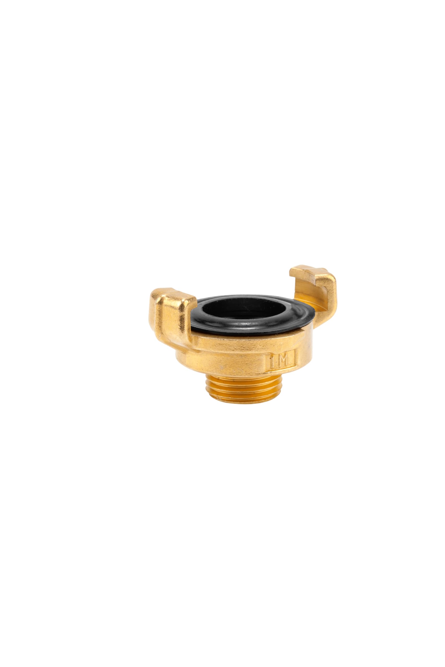 Gardena Brass Quick Coupling Threaded Part with an External Thread: Hose Connection with 21 mm (1/2 Inch) - e.g., Threaded for Pumps with Internal Thread (7112-20)