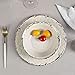Melamine Dinnerware Set for 4-12pcs Dinnerware Dishes Set for Indoor and Outdoor Use, Dishwasher safe, Unbreakable, Light Grey