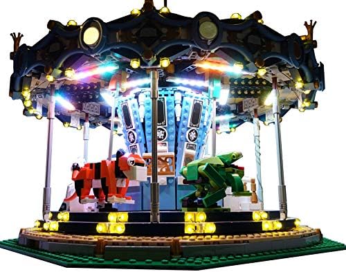 lego carousel dimensions