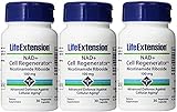Life Extension NAD+ Cell Regenerator Nicotinamide Riboside 30 Capsules (3 Pack)
