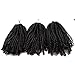 3 Pack spring twist hair 8 inch Crochet Braids Light Brown Synthetic expression Braiding Hair 110g/pack…