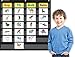 Teacher Created Resources Black 7 Pocket Chart (20740)