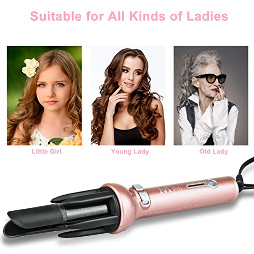 image for Hair Curling Iron, IVI Professional Hair Curler Automatic Curling Wand