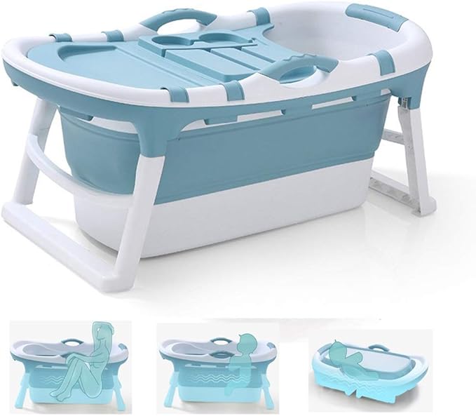 Amazon.com: GYL Foldable Bathtub Folding Bathtub, Non-Slip Folding