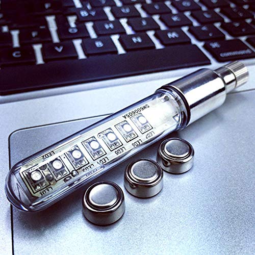 Ingruiya LED Motorcycle Cycling Bicycle Signal Wheel Brace Light 30 Colors Emergency Light Sticks for Cycling Safety