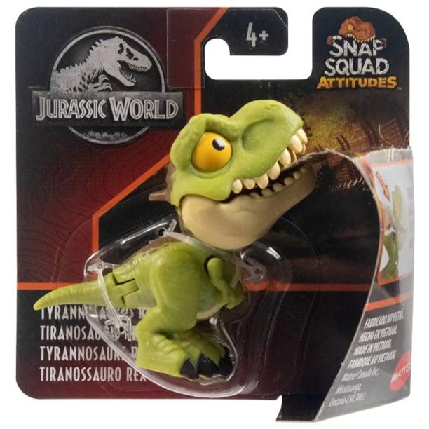 Jurassic World Snap Squad Attitudes Tyrannosaurus Rex Dinosaur Figure