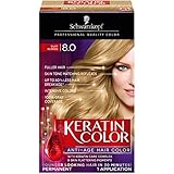 Schwarzkopf Keratin Color Anti-Age Hair Color Kit, 8.0 Silky Blonde (Pack of 2)