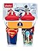 Playtex Sipsters Stage 3 Super Friends Straw Sippy Cups for Boys - 9 Ounce - 2 Count, Blue