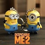 Despicable Me 2 3d PVC Minions Keychain: One Eye