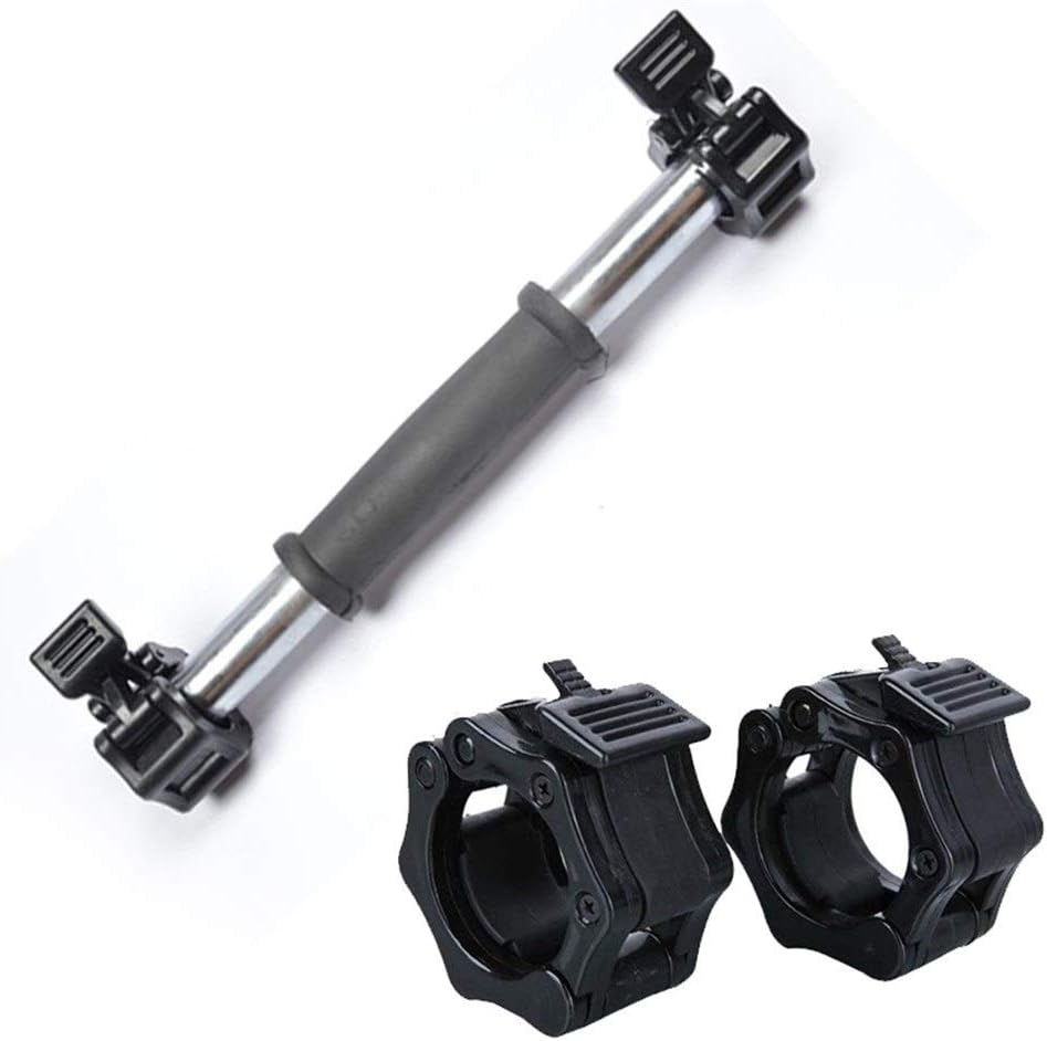 PIKA PIKA QIO Dumbbells, Spinlock Collars Barbell Collar Lock Dumbell Clips Clamp Weight Lifting Bar Gym Dumbbell Fitness Body Building 1 Pair 25mm