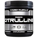 KAGED MUSCLE  L-Citrulline Unflavored Powder  100 Servings  Enhanced Muscle Pump & Performance Nitric Oxide Booster  Increase Muscle Vascularity