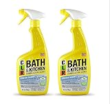 Jelmar Pb-Bk-2000 Clr Fresh Scent Bath And Kitchen Cleaner, 26 Oz Trigger Spray Bottle, 2pack