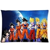 Custom Dragon Ball Z Transformer Pillowcase Standard Size 30x20 inches (Two Sides) Zippered Pillow Case Cover