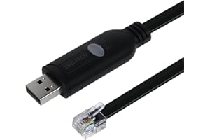 DSD TECH SH-RJ12S USB to RJ12 RS485 6P6C Serial Converter Cable with FTDI FT232RL Chip