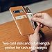 Moshi Overture for iPhone 11 Pro Max Case 6.5-inch, Detachable Magnetic Wallet, Vegan Leather, Wallet Phone Cover for iPhone 11 Pro Max, Jet Black