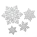 WinnerEco Cutting Dies Stencil Metal Mould for DIY Scrapbook Album Paper Card (Snowflake B)