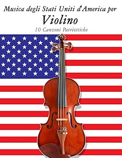 Livro Música dos Estados Unidos para o Violino: 10 Canções Patrióticas
