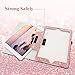 iPad 2017/2018 9.7 Case,iPad Air Case,iPad Air 2 Case,Fingic Thin Sparky Case Smart Folio Case Cover with Auto Sleep/Wake Function Stand PU Leather Cover for ipad Air/Air2/iPad 9.7 2017/2018,Rose Gold