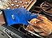 Heat Resistant BBQ Cooking Gloves - Oven Mitts By SBDW. Insulated Silicone With Protective Lining. Versatile & Waterproof For BBQ Grill, Deep Fry, Fire Pit, Campfire & Meat Smoking. 3 Colors (Blue)