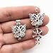 Vie jeune 10pcs Grace Butterfly Pearl Cage Bright Silver Beads Cage Locket Pendant Jewelry Making-For Oyster Pearls, Essential Oil Diffuser, Fun Gifts (Butterfly)