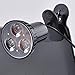 LIYUDL Mini Super Bright 3 LED Book Light,Easy Clip On Reading Light plug in,Perfect for Bookworms