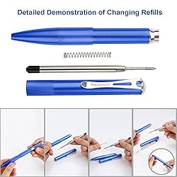 Keeswin Pen, Smooth, Fine Point, Metal Twist Roller