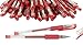 Sargent Art 100 Red Glitter Gel Pen Bulk Pack, Drawing