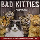 Bad Kitties 2019 Wall Calendar by 