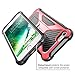 i-Blason Case Compatible with Apple iPhone 7/Apple iPhone 8, Transformer [Kickstand] [Heavy Duty] [Dual Layer] Combo Holster Cover case with [Locking Belt Swivel Clip] (Pink)