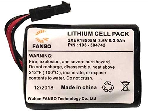 Visonic Powermax Battery MCS-740 Siren Pack of 2 3.6V 3.5Ah LiThCl2
