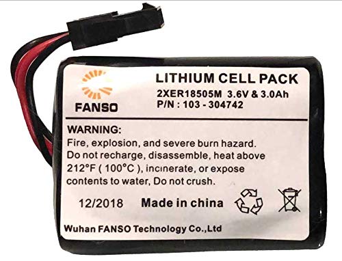 Visonic Powermax Battery For MCS-740 Siren Pack of 2