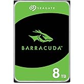 Seagate 8TB BarraCuda Internal Hard Drive | SATA 6 Gb/s (ST8000DM004) | Desktop HDD for everyday PC storage, gaming, &amp; computing. Trusted reliability with 2-Year Warranty + 2-Year Rescue