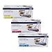 Brother Genuine TN221C, TN221M, TN221Y Color Laser Cyan, Magenta and Yellow Toner Cartridge Set