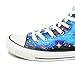 Telacos Fairy Tail Anime Logo Cosplay Shoes Canvas Shoes Hand-Painted Shoes Sneakers Luminous