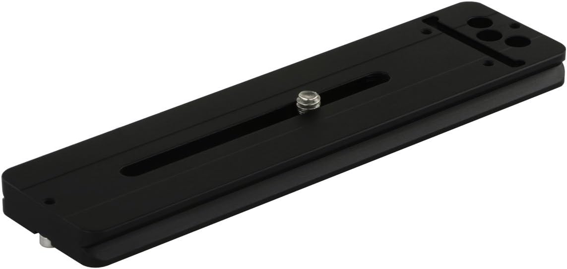 Haoge LQR-150 150mm Universal Lens Foot Quick Release Plate for Nikon Olympus Fujifilm Tokina Tamron Sigma Pentax Sony Tele Telephoto Lens Compatible with Arca Swiss Tripod Ball Head Ballhead - Image 5