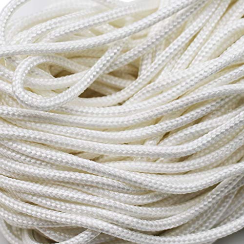 PRO BAT Starter Recoil Rope Pull Cord, 10m(Dia.3.0mm) Lawnmower Strimmer Pull Cord for Lawn