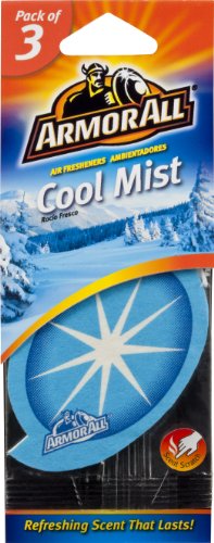 Armor All 78523 'Cool Mist' Air Freshener Card, (Pack of 3)