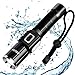 Zglon Ultra Bright Rechargeable LED Tactical Flashlights 1000 Lumens Zoomable with 7 Modes,USB Charging Cable, Waterproof Torch with 18650 Battery and Lanyard - Best Tools for Hiking, Fishing and Cam