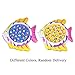 HG TOYS Fishing Game Electronic Rotating Fish Board Game Party Favors Educational Fishing Toy with Music Great Gift for Kids Boys Girls