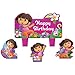 Dora the Explorer 'Flower Adventure' Mini Molded Cake Candles (4pc)