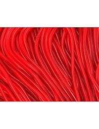 Licorice Candy - Cordones Licorice Rojo - Cordones Strawberry - Cordones Licorice Shoestring - Bulk Candy - 2 libras
