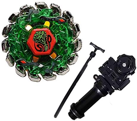 Best Metal Fusion L-Drago Poison Serpent SW145SD Metal 4D High Performance BB-69 Game Battling Tops Toys with Metal Fusion Fight Power Ruler Launcher+Grip Set Toys Gift Toys for Children